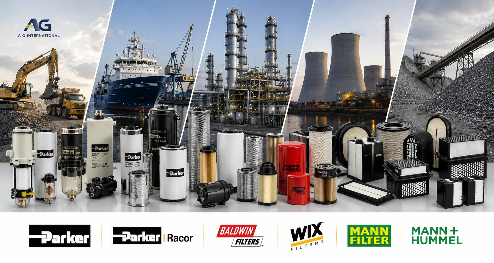 A G International filtration products