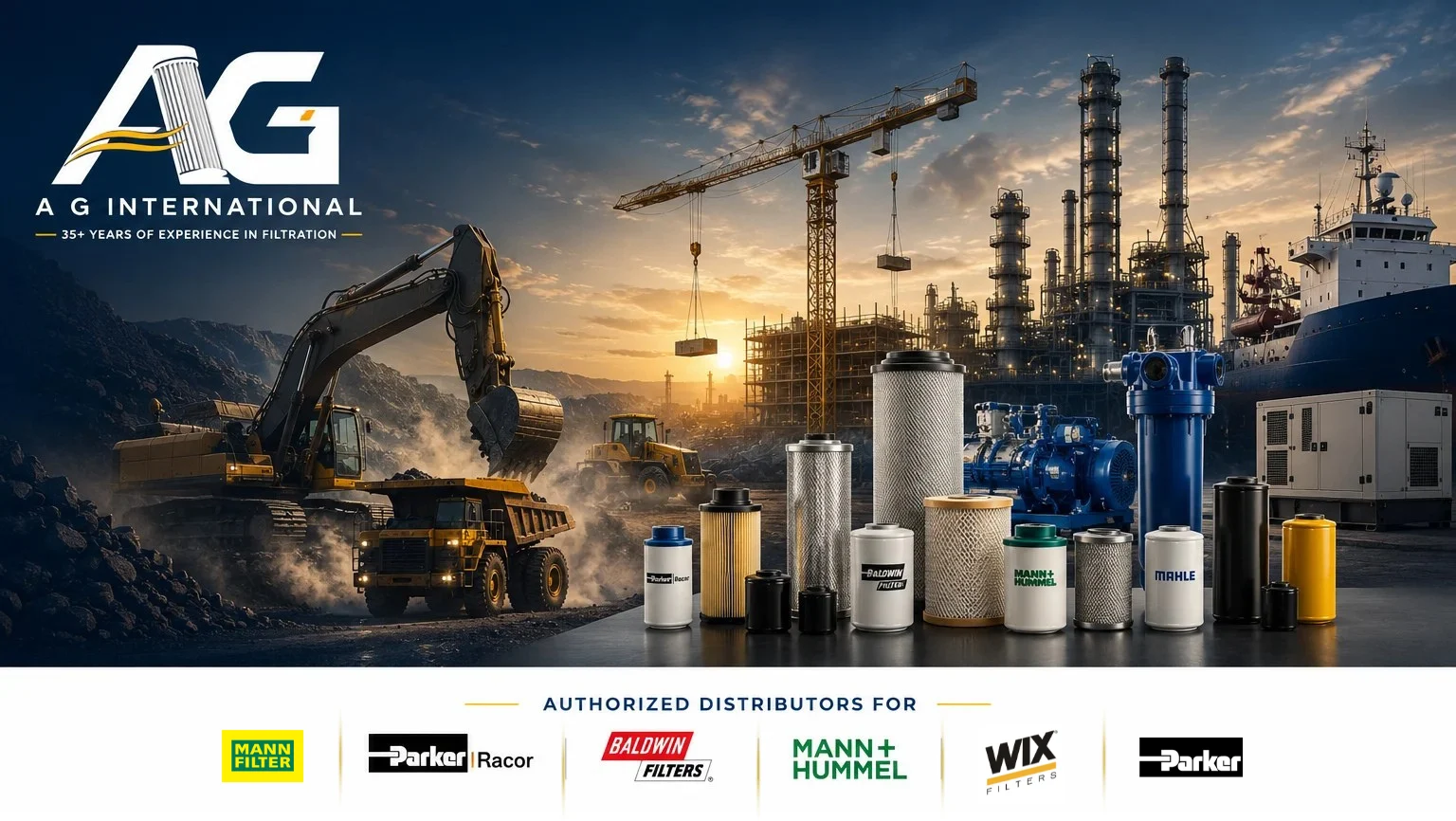 A G International filtration products