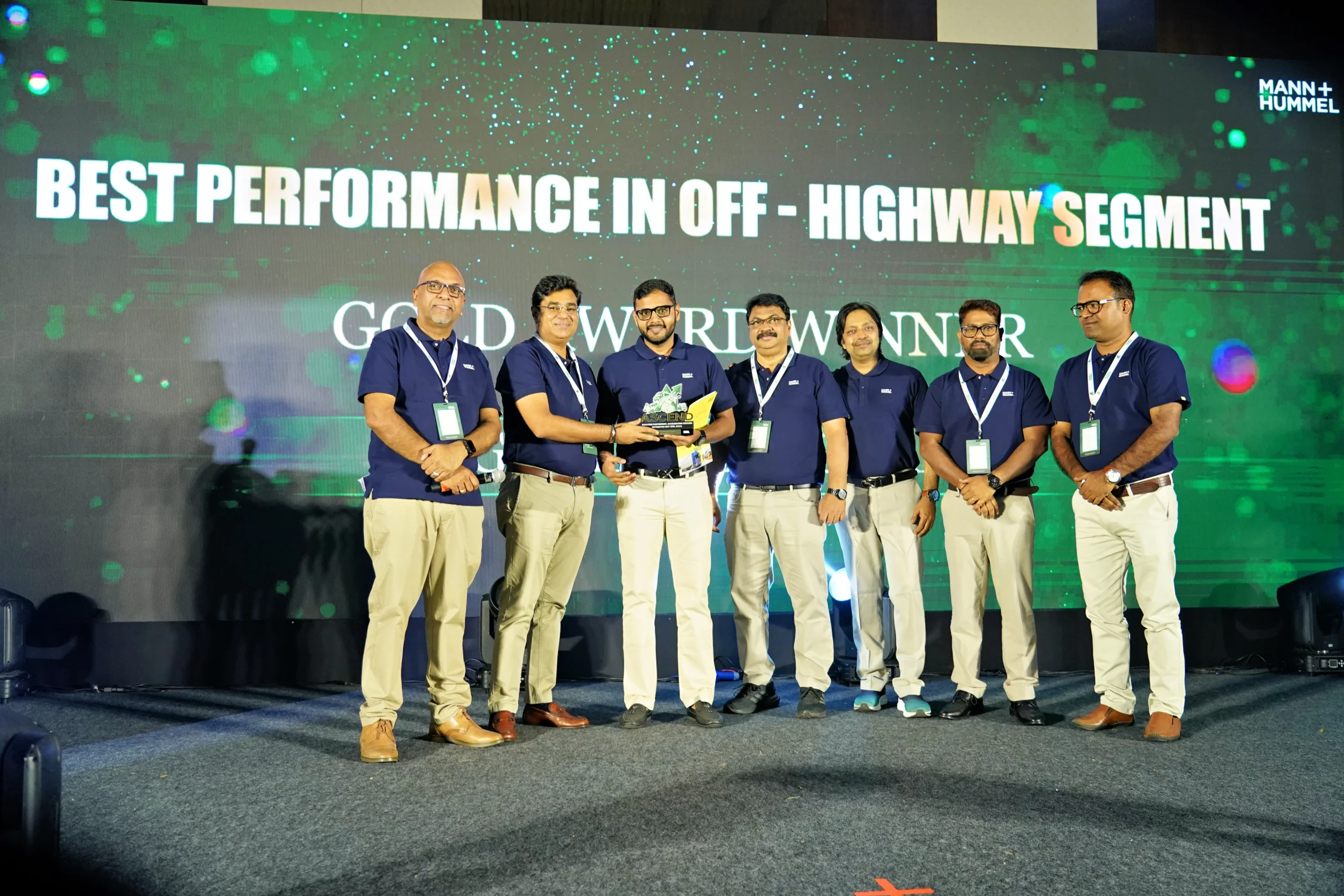 A G International representative at MANN+HUMMEL ASCEND Distributors Meet 2026 Grand Hyatt Kochi