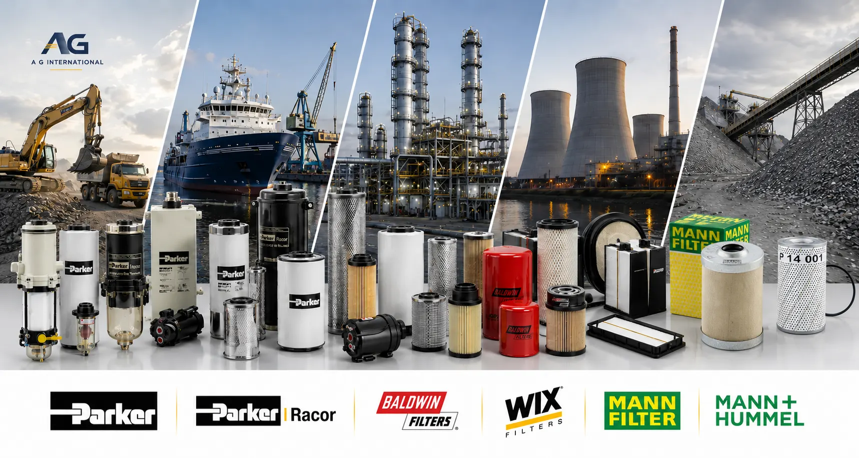 A G International filtration products